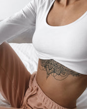 Phoenix Sternum Tattoo