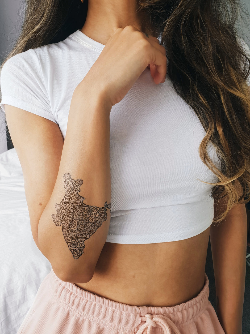 Buy My Palestine Temporary Tattoo Set / Small Temporary Tattoo / Palestine Map  Tattoo / Flag Temporary Tattoo / Skin Tiger Tattoo Online in India - Etsy