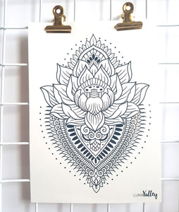 Lotus Ornament Tattoo